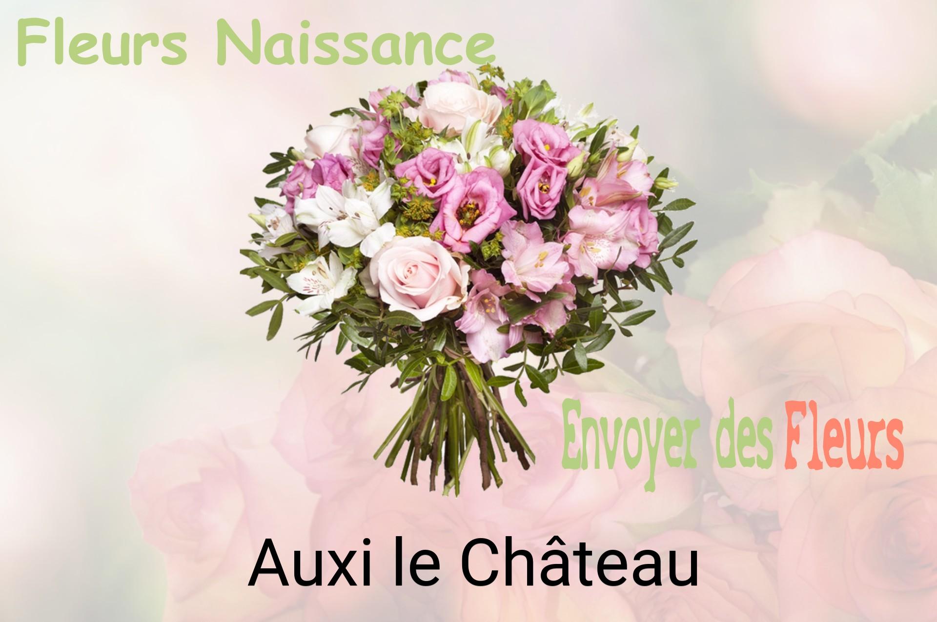 Bouquet de fleurs de naissance livré à Auxi-le-Château